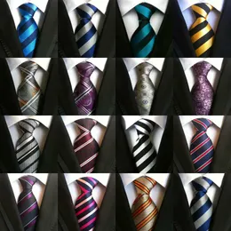 Beaded, Strands 8cm Men Silk Ties Fashion Mens Neck Ties Handmade Wedding Tie Business Ties England Paisley Tie Stripes Plaids Dots Necktie