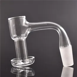 Chiodo banger al quarzo Terp Slurper completamente saldato più economico 10mm 14mm 18mm Chiodo banger senza tetto terp sottovuoto con bordo smussato per piattaforme petrolifere dab