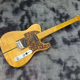 22 Fret sarışın Madcat Elektro Gitar Alev Maple 10 S 45th Yıldönümü Mad Cat Guitarra En Kaliteli Özel Jita