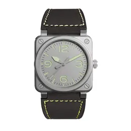 New best-selling watch non-scale fashion square disc stainless steel watch