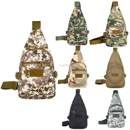 야외 가방 군용 전술 가슴 고품질 숄더 가방 하이킹 캠핑 몰리 사냥 팩 낚시 슬링 조절 가능