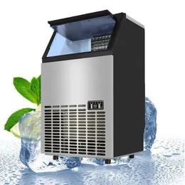 50kg / 24h Commercial Cube Ice Machine Automatisk Hem Ice Maker för Bar Kafé