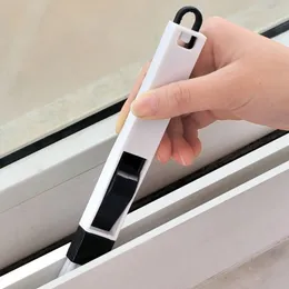 Multifunctional Computer Window Crevice Cleaning Brush Window Groove Keyboard Nook Dust Shovel Window Track Cleaning Tool