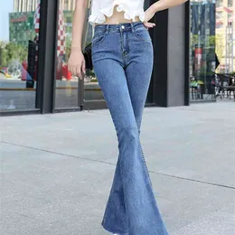 Womens Jeans Flared Jeans High Waist Mom Woman Trouse Jean Jean Women Clothing Pants Undefined Pants Traf Grunge 210708