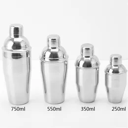 Koktajl ze stali nierdzewnej Cocktail Shaker Martini Mixer 250ml / 8.5OZ 350ml / 12oz 550 ml / 18.5oz 750ml / 25.5oz Piwanie Party Bar Bez wycieku