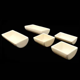 Lab Supplies Corundum Crucible Semicircle / Porcelain Boat 99% ALUMINA BÖRRING ARK Tube Furnace