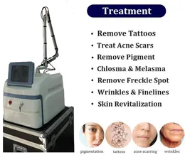 Professional CE approval Picosecond Laser Melasma Removal 532nm 755nm 1064nm 1320nm Pico second Lasers remove facial pigmentary freckles