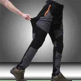 Męskie Taktyczne Wojskowe spodnie Cargo Cargo Pad Swat Armia Airsoft Wodoodporne Szybkie Dry Pant Mężczyzna Wędrówka Na Zewnątrz Długie Spodnie L-5XL 210715