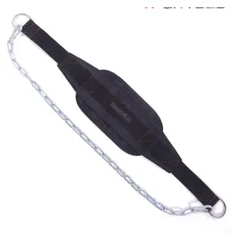 Thicker Metal Chain Weight Lifting Dip Belt Pull-up Gym Equipment Bodybuilding Musculation Exercise Crossfit Fitness Training Q1125 111 X2