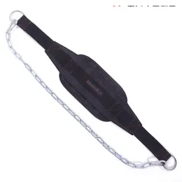 Tjockare metallkedja Vikt Lyftning Dip Belt Pull-up Gymutrustning Kroppsbyggnad Muskulationsövning CrossFit Fitness Training Q1125 111 x2