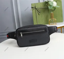 Homens homens Mulheres de alta qualidade Bolsas de cintura Canvas Couro esportista Fanny Pack Belly Cintura Bum Fitness Belt Black Back