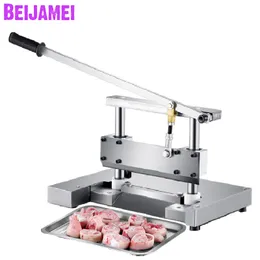 Beijamei Restauracja Maszyna do cięcia kości PIP's Stechy Lamb Chops Steak Big Bone Cutter Commercial Batel Machine