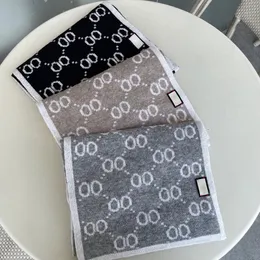 Designer-Kaschmir-High-End-Schal, weich, dick, klassische Gitterbuchstaben, Schal für Männer und Frauen, Größe 180 x 30 cm, hochwertige Mode