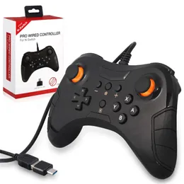 NS-901 Single Motor Vibration Gamepad Joystick Switch Lite/Switch Pro Wired Controller Switch Game Controller With Retail Box