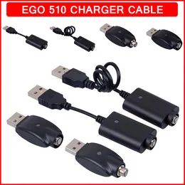 Ego USB-laddare för 510 Tråd Batteri Elektronik Cigarettladdare Kablar CE3 Patroner E Cig Vapes Pen Laddningsenhet
