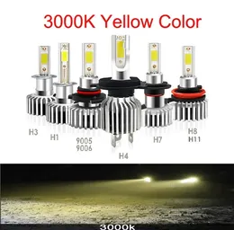 Pampsee 60W 12000LM CAR HAEDLIGHT H4 H7 H1 LED H8 H9 H11 4300K 5000K 6500K 8000K 25000Kオートフォグライト80W 14000LM 12V LED電球