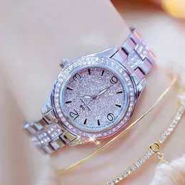 Bs Bee Sister Diamantuhr für Frauen Luxusmarke Damen Armbanduhren Quarzkristall Einzigartige weibliche Uhr Reloj Mujer 210527