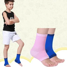 Ankle Support 2Pcs Children Kids Compression Brace For Cycling Running Fitness Boys Girls Playing Sports Safety Guard Protector