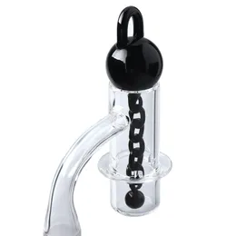 Quartz Banger Smoke Nails Halo Regular Weld Beveled Edge Banger With Glass Terp Chains For Water Pipes Dab Rigs Carb Cap