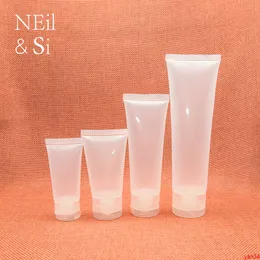 15ml 30ml 50ml 100ml 빈 광택 플라스틱 소프트 튜브 얼굴 클렌저 핸드 크림 바디 로션 샴푸 짜내 Qtys qtys