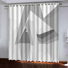 Fenster Blackout Vorhang 3D Druckvorhänge für Wohnzimmer Schlafzimmer Moderne Modevorhänge
