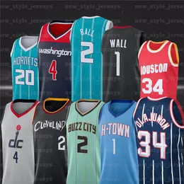 NCAA Ball 2 LaMelo John1 Wall Hayward 20 Gordon 4 Westbrook Russell Edwards Anthony Garnett Kevin Towns Sexton Collin Basketball Jerseys