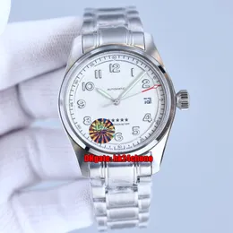 4 style najwyższej jakości zegarki L3.810.4.73.6 Spirit 40mm L888.4 Automatyczne męskie zegarek L38104736 Srebrny wybieranie bransoletka ze stali nierdzewnej Gents Sports Wristwatches