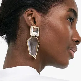 luxury women's female's ladies' punk exaggerated palace Irregular geometry resin acrylic drop earrings dangler studs eardrop free shipping