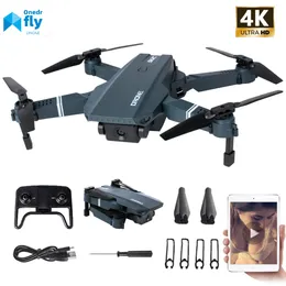 S107 WIFI Drone With Camera HD 4K 1080P 720P Folding Drone RC Helicopter Aircraft Toys And Give A Very Nice Gift To Friend