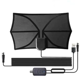 Universal Indoor Digital HDTV antenna TV 900 Miles Radius Amplifier DVB-T2 isdb-tb clear satellite dish signal receiver Aerial