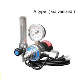 Co2 Pressure Reducing Meter Mixed Gas Heater 36C/220V Reducer control welding Flowmeter 210727