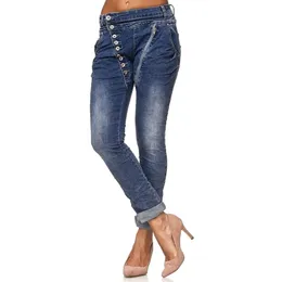 NIBESSER Women Jeans Spring Autumn Women's High Waist Stretch Hip Slim Fit Skinny Pencil Pants Denim Trousers 210809