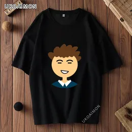 Homens camisetas Chegando Engraçado Personagem de Desenho Animado Algodão Verão Tees Imprimir Crazy Camisetas Outono Fitness Camisa Apertada Casual Pure248Y