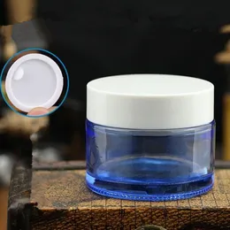 50g glasflaska Cream burkar Tom kosmetisk behållare Stor burk för DIY Lotions Creams Jar New Botella