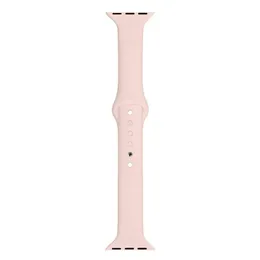 Cinta slim de silicone para banda de rel￳gio Apple 40mm 38mm 42mm 44mm Soft wrsit correia correia pulseira iwatch Series 6 SE 5 4 3 WatchBand