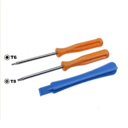 3 in 1 Orange T6 T8 with Hole Screwdriver Set for Controller X1 Repair DH9699