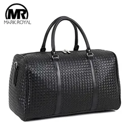 Leather Capacity PU MARKROYAL Large Travel Bag Multifunctional Waterproof Shoulder For Men Tote Luggage Duffle Bags Drop 202211