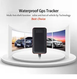 TK108 Fordons GPS Tracker GPS / GPRS / GSM Realtidsläge Spårningsenhet Vattentät finkvalitet för fordonets husdjursbarn Ny fram