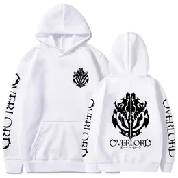 Overlord Long Sleeve Casual Loose Fit Print Anime Unisex Hoodie