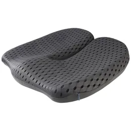 Araba koltuğu, kaymaz bellek köpük yastığı sırt ağrısı için yastık koksiks ortopedik ofis koltuğu tekerlekli sandalye destek kuyruk kemiği siyatik kabartması