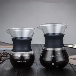 再利用可能なガラスのマニュアルメーカーのステンレス鋼のフィルター耐久の滴り鍋の喫茶店200 / 400ml