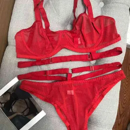 VS Rhinestone Underwear Women Set Brand Design Sexy Lingerie Set