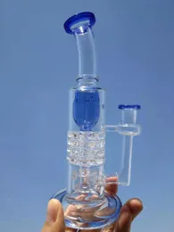9 '' Alto Hitman Lazer Tiktok Glass Fab Ovo Bongs Torus Klein Vidro Bongo Recycler Fumar Água Tubulação de Vidro Rig Water Dab Rigs 14.4mm articulação