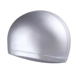 2021 Swimming cap B4232 custom waterproof,breathable and comfortable PU coated cap factory supplies men and women adult enlarged