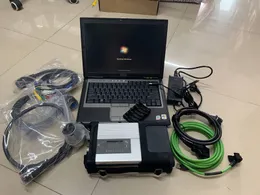 Automatyczne narzędzie diagnostyczne MB Star C5 Compact 5 SD Connect 480 GB SSD V12.2023 Użyte laptopa D630 dla skanera kodu Mercedes Cars