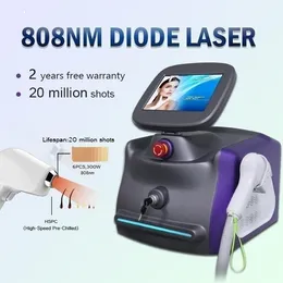 Newest Portable 808nm 300w Diode Laser Permanent Hair Removal Equipment For Salon Use