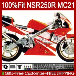 Honda NSR250 NSR 250 RSR250R 250 RSR250R 1990 1991 1991 199R PGM3 NSR250RR 90 91 92 93工場レッドフェアリング