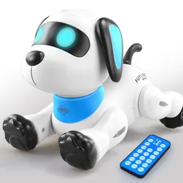 Fjärrkontroll Smart Robot Dog Puppy Programmerbar Intelligent Sing Dance Voice Control Robot Dog Electronic Pet for Barn Present