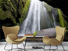 custom 3D wallpaper Waterfall scenery living bedroom home improvement for kids room photo wallpapers