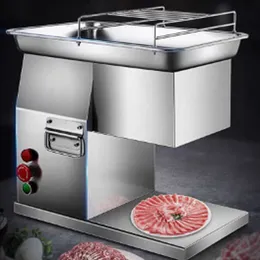 2020 Ny ankomst 400kg / h Kommersiell Slicer Cutter Machine Desktop Electric Meat Cutting Skivning Maskinpris